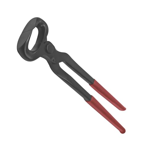 14" Vinyl Hoof Nipper, Carbon Steel & Chrome Vanadium Farrier Tool for Horses – Durable, Sharp & Rust-Resistant - size: 14"Vinyl Hoof Nipper