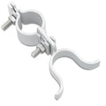 Chain Link Fence Gate Latch, 1-3/8"x1-3/8", with Padlock Hole and Mounting Hardware, (Galvanized) 2 Packs - color: Galvanized