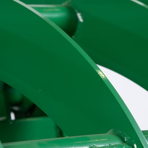 Titan Attachments Extreme Root Grapple Rake Attachment, Global Euro Connection, Heavy-Duty Rake Attachment, Twin 3,000 PSI Cylinders, Replaceable Forged Steel Teeth - size: Rake Length: 72"
