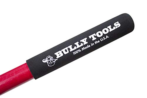 Bully Tools Heavy Duty 16" Level Head Rake with 66" Fiberglass Handle – Ideal Garden Rake for Leaves, Lawn, and Yard – Durable Metal Tool for Grass, Debris, and Leveling Soil - 100% Made in The USA
