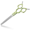 HASHIMOTO Thinning Shears for Dogs, Dog Thinning Shears for Grooming, 42 Teeth, 6.5 inch, 30% Thinning Rate, Extremely Light Weight, Designed for Professional Pet Groomers or Family DIY Use. - size: 6.5", style: Blending (Super Lightweight)