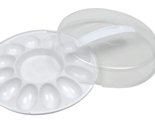 Sure Fresh Deviled Egg Carriers with Lids, 10.375x3.5 in.