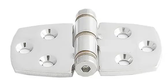 Heavy Duty Stainless Steel Top Mount Marine Friction Standard Hinge 3" L x 1.5" W
