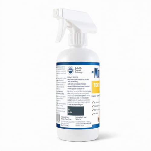 Microcyn Livestock Teat & Udder Spray – 16 oz HOCl-Based Cleansing Spray – Supports Skin Comfort & Moisture for Dairy Cattle, Goats & Livestock