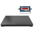 60"x60" Heavy-Duty Industrial Floor Scale, 10000lb x 1lb, Black | Professional Pallet Scale with Digital Indicator, Carbon Steel Weighing Scale for Wareshouse, Shipping and Industrial - size: 60"x60"-10000LB