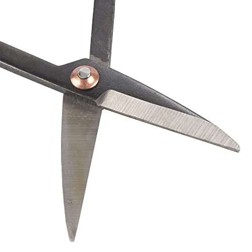 BambooMN 7.2" Black Bonsai Trimming Shear - 1 Piece - color: 7.2" Trimming Shear, size: 1