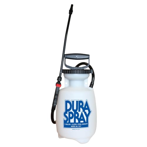 B&G DuraSpray Poly Sprayer – 1 Gallon 12" (1 Foot) Wand Lawn & Garden Professional Industrial Plastic Pump Sprayer – Durable Design with Buna-N Gaskets & Seals for Indoor & Outdoor Applications - size: 1-Gallon