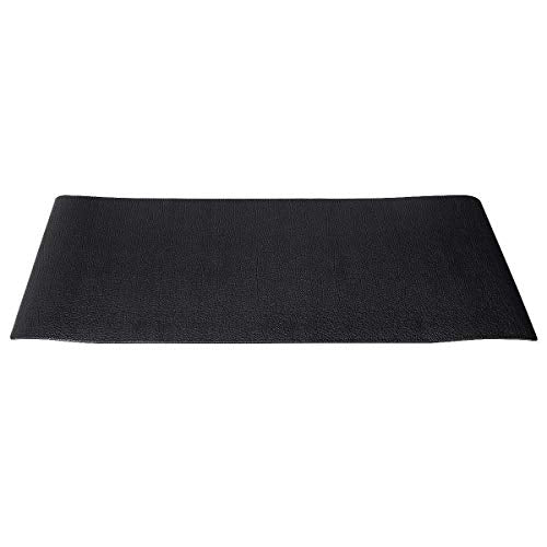 Goplus Thicken Treadmill Mat for Hardwood Floors High Density Waterproof PVC, Floor Protector Pad for Exercise Equipment for Home and Gym Use, Large Size - style: 4' x 2' x 0.3''