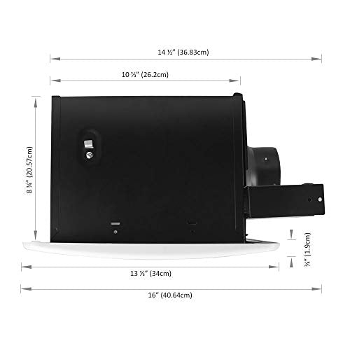 BV Bathroom Exhaust Fan 150CFM - Bathroom Fan,2.0 Sones, 4" Duct Collar| Energy-Saving Ventilation Fan- No Attic Access - size: 150 CFM – 2026