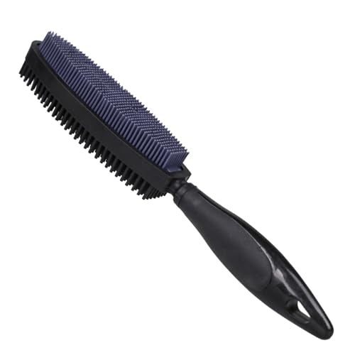 Premium Rubber Pet Hair Brush - Removes Hair from Couches & Pets' Coats B - color: black