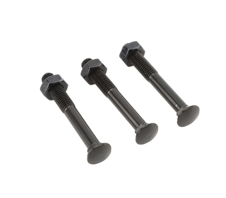 Industrial Square 2" x 2 1/2" Frame Fulcrum Strong Arm Gate Latch - Black