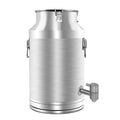 304 Stainless Steel Milk Can，35L Milk Bucket Wine Pail Bucket 9.25 Gallon Milk Can Tote Jug with Sealed Lid Heavy Duty for Milk and Wine Liquid Storage - size: 35L