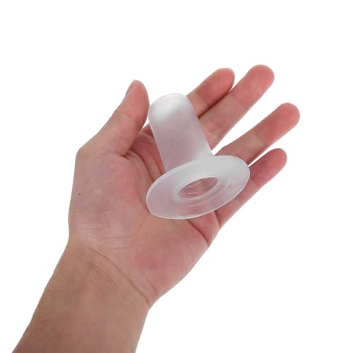 Kisangel 5 Pack Calf Bottle Nipples Soft Silicone Goat Nursing Nipple Leakproof Pet Feeding Nipple for Young Animals Replaceable Teat for Milk Feeding Supplies