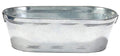 Little Giant® Galvanized Oval Tub | Versatile Utility Metal Tub with Handles | Feeding, Watering & Washing Tub | 16 Gallon - size: 16 Gallons