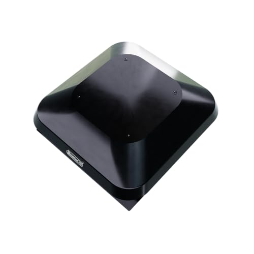 Quietcool AFR SMT ES-2.0 Roof Mount Smart Attic Fan - Up to 1950 CFM - As low as 25 Watts - Smart App Control - Thermostat and Humidistat - 20ft Power Cord - Plug-and-play - Three Speed