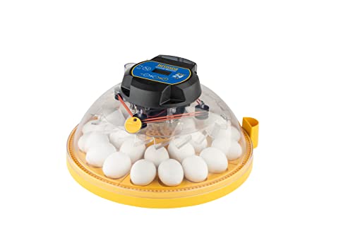 Brinsea Maxi 24 EX Egg Incubator with Automatic Turning & Humidity Control | 50+ years of expertise! Built-in automatic humidity, auto-turn & temp alarms take the guesswork out of hatching 24+ eggs