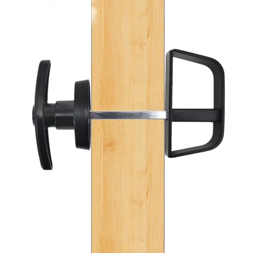 4½" T-Handle Shed Door Lock Handle with Lock Keyed Alike Garage t Handle Shed Latch Hardware Locking Handle 4.5“ T-Handle Lock with 8 Keys self-Drilling Screws and Allen Wrench 2kits - size: 4½" T-Handle Lock 2kits