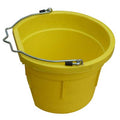 MR8QP/FSB-YEL Utility Bucket, Flat Sided, Yellow Resin, 8-Qts. - Quantity 1
