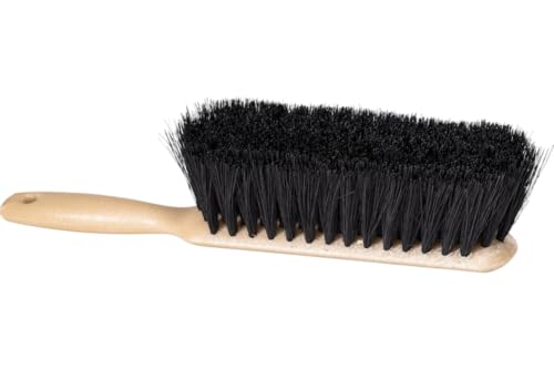 Pferd Tools Maintenance Plastic Block Counter Duster, Black, 2-1/2" Trim | Synthetic Bristles, 8" Length, Professional Cleaning Tool, Various Surfaces, Part 89400