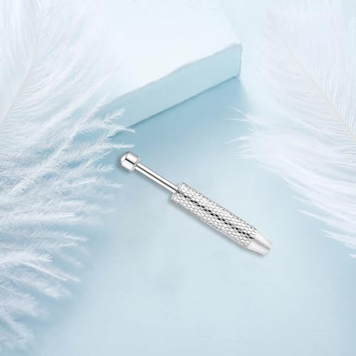Professional Body Jewelry Insertion Taper Tool - 14G 16G 18G 20G Stainless Steel Flat Back Earrings Applicator, Threadless Insertion Pin & Threaded Ball Grabber Kit for Ear, Nose, Lip Piercing Jewel - color: 2PCS Ball Grabber Tool