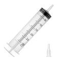 300ml Large Syringes, Individually Sterile Sealed Plastic Syringe for Liquid, Scientific Labs, Measurement, Pet Feeding ,Ink Refilling ,Oil or Glue Applicator(1 Pack) - style: 300ml