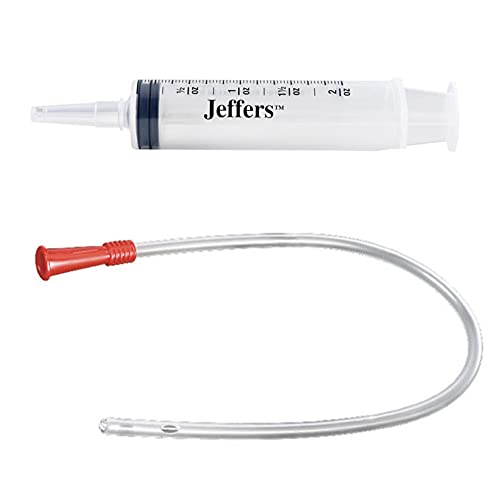 Goat & Lamb Feeding Tube Kit – 60ml Catheter Syringe + 18 Fr 16” Tube for Colostrum, Milk Replacer & Bird Crop Feeding – LBH MARKET