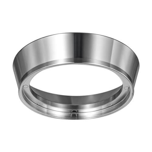 MATOW 54mm Dosing Funnel Magnetic Espresso Funnel for Breville Portafilters | Magnetic Dosing Ring, 304 Stainless Steel, Mess-Free Grinding, Dishwasher Safe - size: 54mm