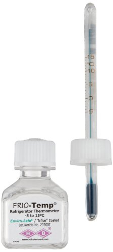 H-B Frio-Temp B61004-0100 Refrigerator Verification Thermometer; -5 to 15°C Made in USA