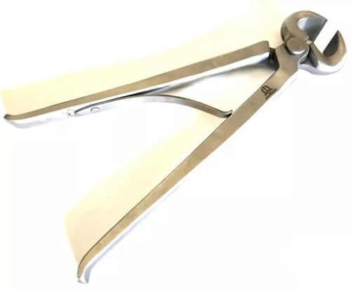 12″ Spring-Loaded Hoof Nipper with Carrying Case – Ergonomic Farrier Tools & Horse Hoof Trimmer, Heavy-Duty Chrome Vanadium Steel, Professional Equine Grooming (Foals, Ponies, Donkeys)