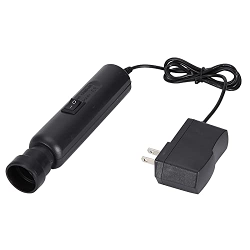 Gavigain Egg Candler Tester,Cool Led Light Dual Power Egg Candler Tester Mains or Battery Powered (Egg Lighter+Battery Box)