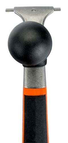 Bahco BAH665 Ergo Carbide Blade Scraper with 2-1/2" Blade, Heavy-Duty Hand Tool for Paint, Rust, & Adhesive Removal on All Surfaces, with Ergonomic Handle & Extra-Wide Blade for High-Strength Scraping | Paint, Rust And Adhesive Removal, All-Surface Use, L