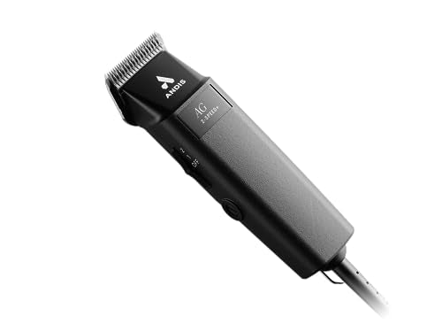 Andis 12845 Ultra-Light 2-Speed Professional-Grade Detachable Blade Clipper, Animal/Dog Grooming, for All Coats & Breeds, AG, Black #10 (Pack of 6) - size: #10 (Pack of 6)