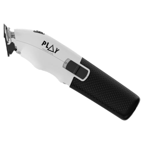 TPOB Play Professional Barber Hair Trimmer for Men 7000 RPM (White) - color: White