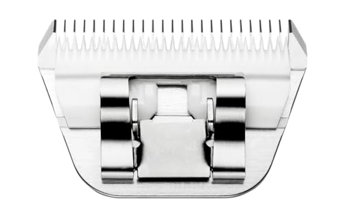 Andis 561465 ceramicEDGE Wide Blade, #7FW Coarse Tooth, Stainless Steel | Wide blade for faster grooming, coarse teeth remove bulk, ceramic runs cooler, fits AG, AGC, DBLC, MBG & SMC - size: 7FW (3.2mm)