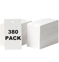 380 Pack Earring Cards - Earring Display Cards - Display Earring Card - Custom Earring Cards For Earring Display - Hanging Earrings - Bulk Earring Cards - 2 x 3.5 Inches - White (Pack of 380) - color: 380 PACK