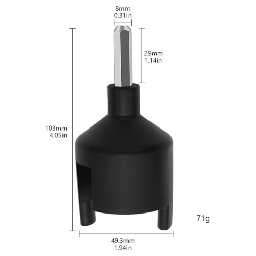 ZYAMY 2PCS Electric Fence Insulator Plastic Sleeve Tool Accessories Self Tapping Insulated Wire Hook Nail Socket Suitable for Electric Fence Energizer Fence Posts Orchards Enterprises Gardens