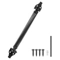 14" Gate Spring Self Closing, Adjustable Spring Gate Closer, 1pcs | Automatic Metal Gate Closure Hardware swinging door spring with Adjustable Tool for Wooden and Vinyl Fence