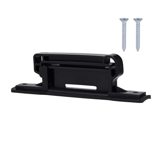 Electric Fence Tape Insulator, Wood Post, Black, 50 - color: black, size: 50