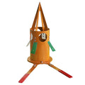 Bulk Bag Unloader for Animal Feed, Grain & Fertilizer | FIBC Big Bag Dispenser | Heavy-Duty, Portable Tool for Farm, Warehouse, Construction - color: Yellow