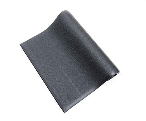 Bertech Anti-Fatigue Floor Mat, 2 Feet x 3 Feet x 3/8 Inch Thick, Textured Pattern Top, Bevelled on All Sides, Black, Made in USA - size: 36"L x 24"W x 0.4"Th, style: Textured Pattern