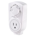 EconoHome Adjustable Thermostat - Universal Plugin Heating & Cooling Thermostat - Compatible with Most EconoHome Wall Mount Space Heaters - color: White, size: Dial Control