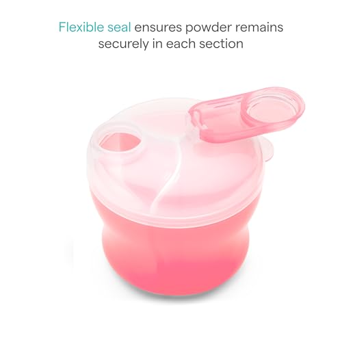Munchkin Formula Dispenser for Baby Bottle Feeding, Pink, 9 Ounce