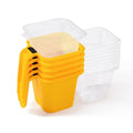 Voomey 15Pc Paint Bucket Holds 16 oz. of Paint or Stain, Paint Cup, Paint Pail Liner, Trim Painting Tool, for Finishing Work and Repairs - color: Paint Cup & Liner Combo