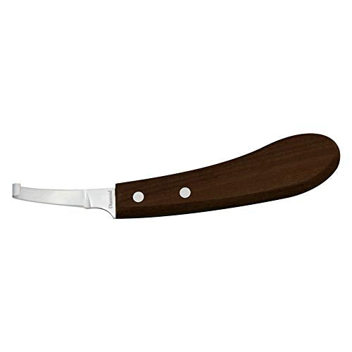 Diamond Farrier RH Right Hand NarrBlade Hoof Knife, Narrow, Plain - size: Narrow - Right