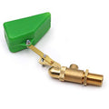 Float Valve 1/2 inch Brass with Adjustable Arm,Supply Tube Float Ball Valve for Water Tank Pool Horse Cattle Livestock Water Trough Aquariums Aquaculture