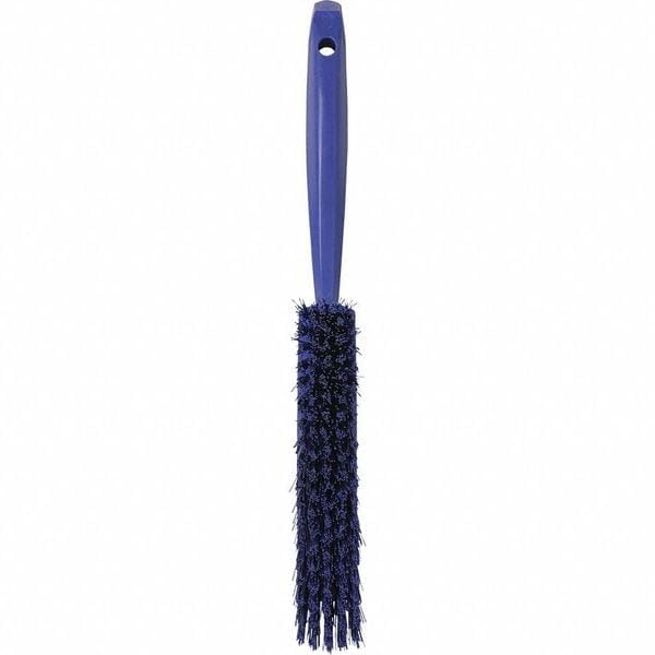 Vikan 45898 Bench Cleaning Brush, Polypropylene/Polyester Medium Bristle Dustpan Brush & Sweeper, 14 Inch, Purple - color: Purple, size: 4589