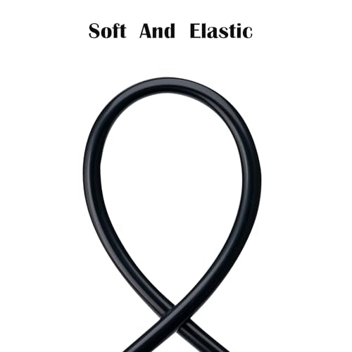 Eastrans 9/16" ID Silicone Tubing, Food Grade 9/16" ID x 5/8" OD Flexible Pure Silicone Hoses High Temp for Home Brewing,5 Feet Length,Black - size: 9/16" ID x 5/8" OD, style: 5 Feet