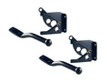 QCAA Self-Locking Gate Latch, 2-1/8",Steel, Black, 2 Pack, Made in Taiwan - color: Steel - Black (2-1/8"), size: 2 Pack