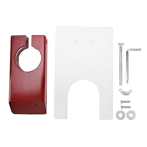 Carpet Clipper Shear Guide, Durable Acrylic and Solid Wood Electric Clipper Shear Stand for Your Pets Hair Wool