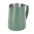 480ML Milk Frothing Pitcher,Steaming Pitcher,Milk Frother Cup,Coffee Frothing Cup 304 Stainless Steel Milk Frother Jug Point Mouth Latte Art Pitcher with Inner Scale(#1) - color: #1